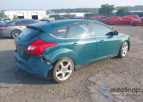 2012 Ford Focus Titanium из США, поврежденный, VIN 1FAHP3N21CL297282